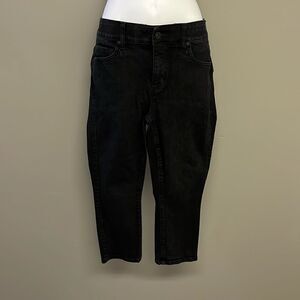 Torrid Black “Feel the Fit” Crop Bombshell Skinny Jeans- Size 10